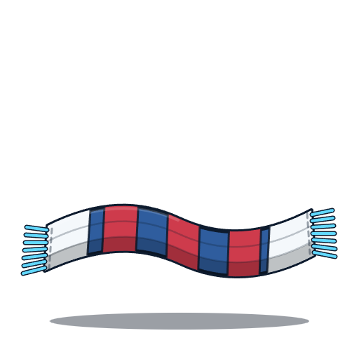 CSKA Team Scarf illustration